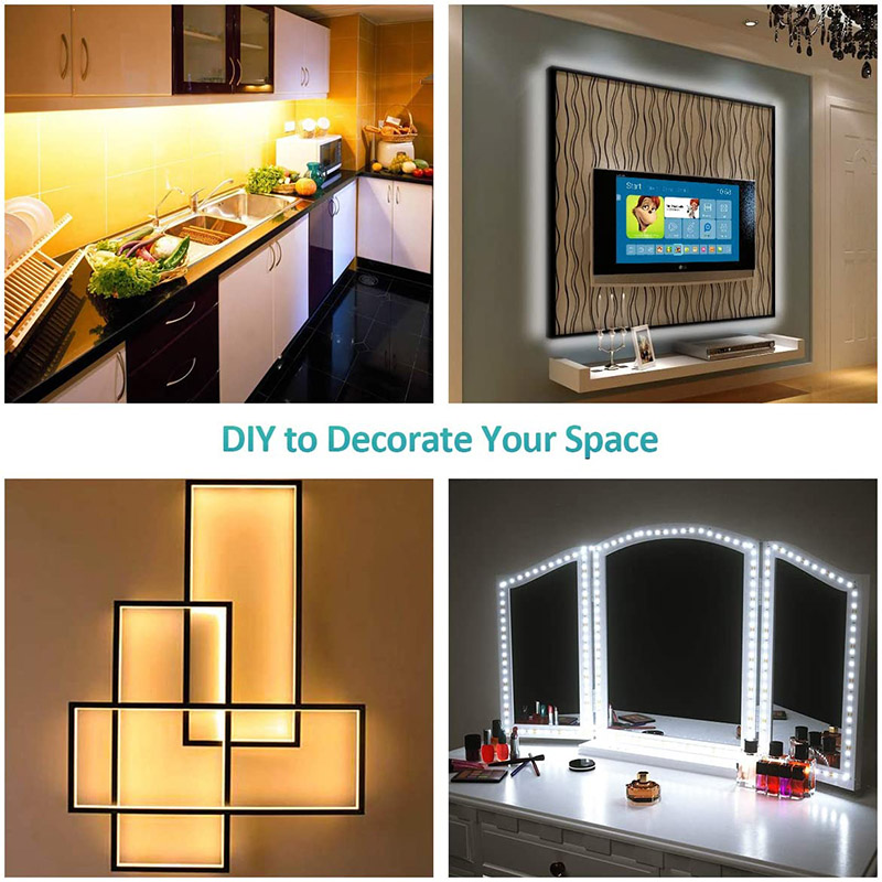 SMD 5050 CCT (Warm White+Cold White) LED Light Strip Kit - photo 2